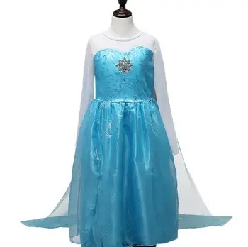 Elsa Princesė Užšaldyti Suknelė Mergaitėms, Vaikams Kalėdų Dress Helovinas Cosplay Kostiumų Vaikų Gimtadienio Drabužių, Kostiumų