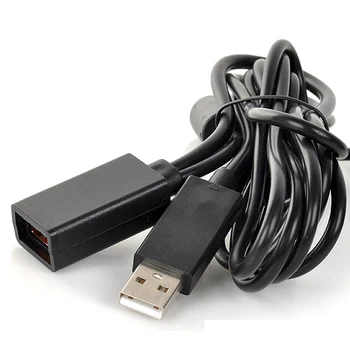 ES/JAV USB Įkroviklis AC Maitinimo Adapteris, Laidas Su USB Jungties Pakeitimas XBOX360 Konsolę Kinect Jutiklis