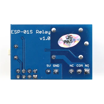 ESP8266 ESP-01S 5V WiFi Relės Modulis Dalykų Išmaniųjų Namų Nuotolinio Valdymo Jungiklis, Protingo Namo DI APP ESP01S Belaidžio WIFI Modulis