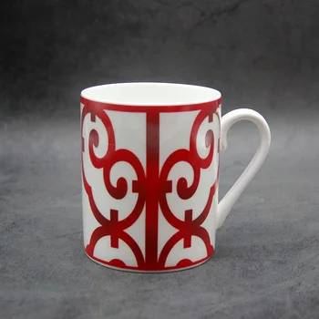 Europos Stiliaus Kaulų Kinija Kavos puodelis Aukštos Klasės Kaulų Kinija Popietę Arbatos Puodeliai, Keramikos Puodelis Kavos Dovanų Dėžutėje