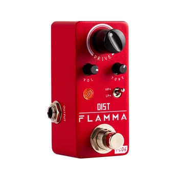 FLAMMA FC06 Iškraipymo Gitaros Pedalas elektrine Gitara, Skaitmeninis Iškraipymo Poveikio Mini Pedalą Ūkio Apeiti su Maitinimo šaltinis