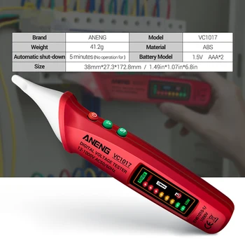 Galios Koeficientas Elektros Energijos Ammeter Digital Voltmeter Įtampos Testeris Detektorius Multi-funkcija Skaitmeninis Matuoklis Elektros Energijos