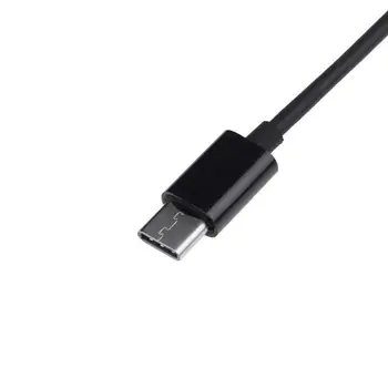 GREITAS LAIVAS! Juoda/balta Kokybės USB-C C Tipo 3,5 mm Jack Ausinių Kabelį Audio Aux Kabelis Adapteris Xiaomi 