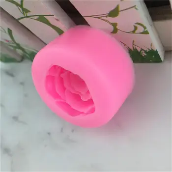 Gėlė Žydi Rožės Formos Silikoninis Minkštas Muilas 3D Torto Formą Keksiukų Želė Saldainiai, Šokoladas Apdailos Kepimo Įrankis, Liejimo formos