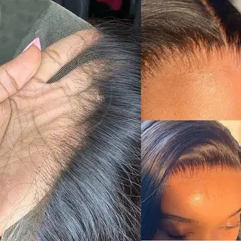 HD Nėrinių Ombre Šviesūs 13x4 Nėriniai Priekiniai Žmogaus Plaukų Perukai Artimųjų Atsisveikinimo Storio Visą 13x6 Nėrinių Priekinės Žmogaus Plaukų Perukai Moterims