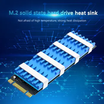 Heatsink Radiatorius Aušinimo M. 2280 2 SSD Šilumos Kriaukle Šilumos Trinkelės, Aliumininiai Šilumos Išsklaidymo NGFF PCIE NVME Valstybės Standžiojo Disko Radiatorius