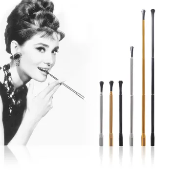 Hepburn tos Dalies Cigarečių Savininko Retro Filtras Pypkės Teleskopinis Ilgas Strypas Foto Veiklos Prop Kandiklį cigaret