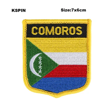 Hondūras Skydo Formos, siuvinėta vėliava pleistrai nacionalinės vėliavos lopai Cothing PASIDARYK pats Apdailos PT0077-S