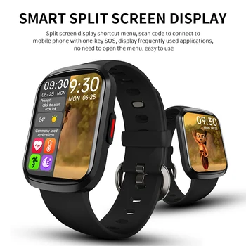 HW13 Smart Žiūrėti Karšto Pardavimo Širdies ritmo Monitorius Skambučių Priminimas Fitness Tracker Visą Ekraną Pedometer Smartwatch veikia sportas