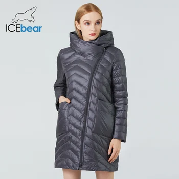ICEbear 2021 Moterų pavasario striukė kokybės moterų kailis mados moterų parko prekės ženklo drabužių GWC20299D