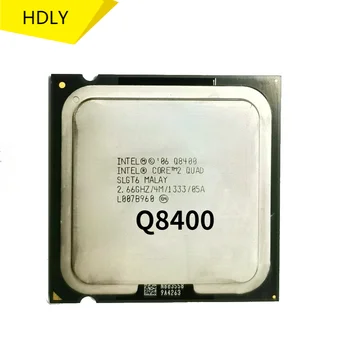Intel Core 2 Quad Q8400 Procesorius 2.66 GHz, 95W LGA 775 4MB Cache, FSB 1333 Darbalaukio LGA775 CPU išbandyti darbo