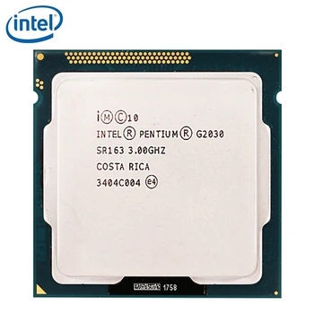 Intel Pentium G2030 Dual-Core CPU Procesorius SR163 3GHz 3 MB LGA 1155 55W išbandyti darbo