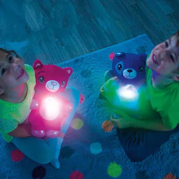 Iškamša Su Šviesos Projektorius Star Paguodos Žaislas Pliušinis Žaislas Naktį Šviesa Svajonę Pilvo Pliušinis Naktį Dropshipping