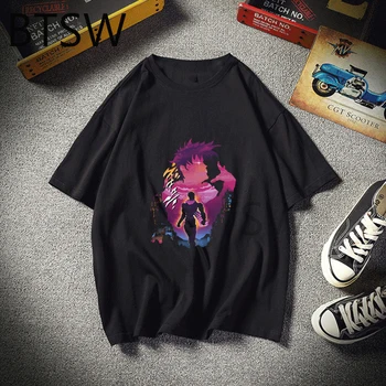Japonų Anime Paklusti Jojo Keistų Nuotykių Marškinėliai Vyrams Juokingas Animacinių filmų Grafinis T-shirt Hip-Hop Atsitiktinis Vasaros Harajuku Marškinėlius Homme