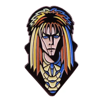 Jareth Emalio Pin ženklelis ziggy freddie mercury Sveikas Ziggy Stardust goblin king Labirintas Kosmoso Keistumas, Dovanos mokytojams