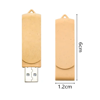 JASTER Bendrojo USB2.0 Plastiko Aplinkos apsaugos vieno galvos P056 usb diską Mielas USB 