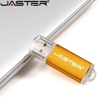JASTER Mini Pen drive USB Flash Drive 4GB 8GB 16GB 32GB 64GB 128GB pendrive metalo usb 2.0 flash drive atminties kortelės, Usb atmintinės