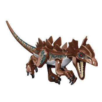 Juros periodo Dinozaurų Didelio Dydžio Stegosaurus Modelis Žaislai Švietimo Blokai Tinka Vaikams Suderinama Dovana Dinozaurai