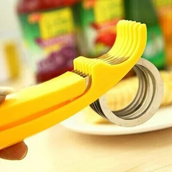 Karštas Bananų Vaisiai Slicer Peiliu Virtuvės Mini Dešra Slicer Daržovių Cutter Naujųjų Metų Vestuvių Dekoro