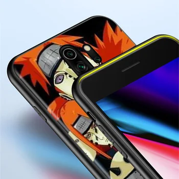 Karšto Anime Skausmas Obito Už Xiaomi Redmi 9A 9C 9 Premjero EITI 8A 8 7A 7 Y3 S2, Y2 6A, 6, 5A 5 4X Pro Plus TPU Silikoninis Telefono dėklas Juoda