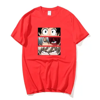 Karšto Japonų Anime Mano Herojus Akademinės Bendruomenės Marškinėliai Vyrams Kawaii Boku No Herojus Akademinės Bendruomenės Grafinis Tees Juokinga Himiko Toga Animacinių Filmų Marškinėlius Vyras