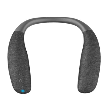 Karšto naujas Belaidis Neckband Garsiakalbis Nešiojami Erdvinio Garso Bluetooth Kaklo Garsiakalbis su HD Boso Balso Mygtuką TV Žaidimas Žygiai