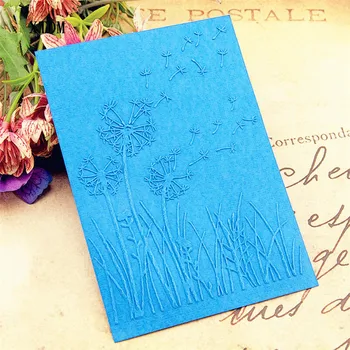 KARŠTO plastiko Kiaulpienių amatų kortelės popieriaus kortelės albumo vestuvių dekoravimas įrašą Įspaudas katalogai