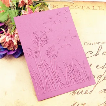 KARŠTO plastiko Kiaulpienių amatų kortelės popieriaus kortelės albumo vestuvių dekoravimas įrašą Įspaudas katalogai