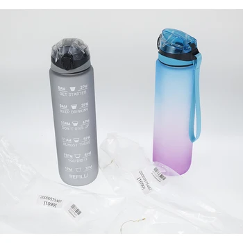 Karšto Vandens Sporto Butelis 1000ML Baltymų Shaker Lauko Kelionių Nešiojamų Sandarus Drinkware Plastiko Mano Gėrimo Butelis BPA Free