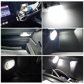 Klaidų LED Daiktadėžė Laikymo Kamera, Šviesos Žibintas VW Golf Jetta MK4 Bora Touareg Touran Caddy 1J0 947 301 1J0947301