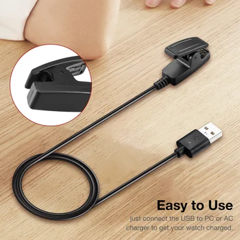 Kroviklis Dokas Magnetinio USB Įkrovimo Kabelis Garmin Lily Smart Wa Įkrovimo Duomenų Kabelis Protingas Praktiški Priedai