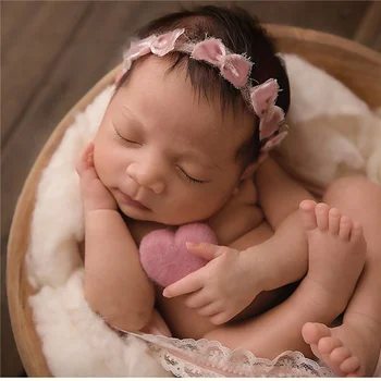 Kūdikių Naujagimių Mergina Kaspinai Lankai Elastinga Bebe Gėlių Kūdikio Plaukų Aksesuarai Naujai Fotografija Rekvizitai galvos Apdangalai