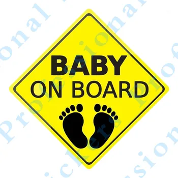 Kūrybos Kūdikis Laive ir Berniukų-Baby Automobilių Kėbulo Decalss-Baby Automobilio Langą Decalss-Baby Decalss