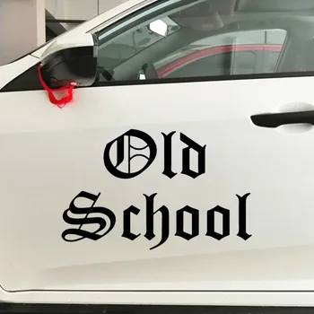 Kūrybos Old School Auto Lipdukas Paveikslas 