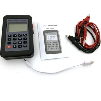 LB02 Kalibravimo Testeris Atsparumo Srovė Voltmeter Signalo Generatorius Šaltinį Procesas Kalibravimo 4-20mA/0-10V/mV LCD Ekranas