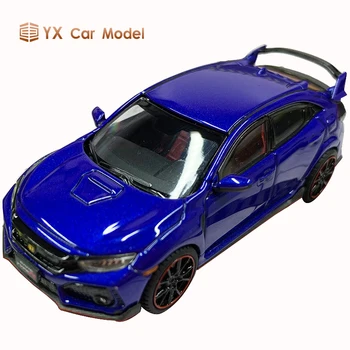LCD die-casting automobilio modelio Tipas-R fk8 1:64 lydinio modeliavimas automobilio modelį (maža dovana) automobilių apdailos, smulkiems automobilio modelį