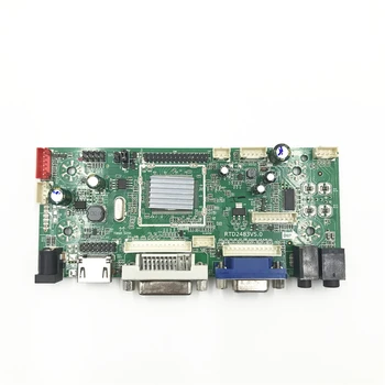 LCD valdiklio plokštės RTD2483 V5.0 Built-in Šuolis Bžūp programa su HDMI suderinamus 15.6 colių, 1366X768 LCD LG LP156WHU-TLA1