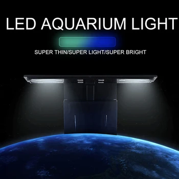 LED Akvariumo Šviesa augalams Augti, Šviesos, Vandens Augalų Šviesos Lempa Žuvų Bakas