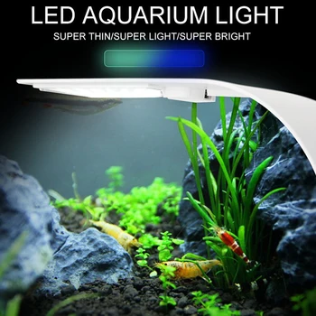 LED Akvariumo Šviesa augalams Augti, Šviesos, Vandens Augalų Šviesos Lempa Žuvų Bakas