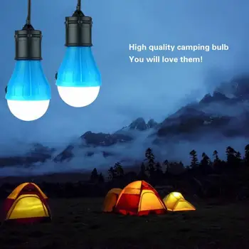 LED Kempingas Ligh Portable LED Palapinė Žibintų Turistinius Kempingas, Žygiai, Žvejyba Avarinės Šviesos Kabo Lempa Lauko