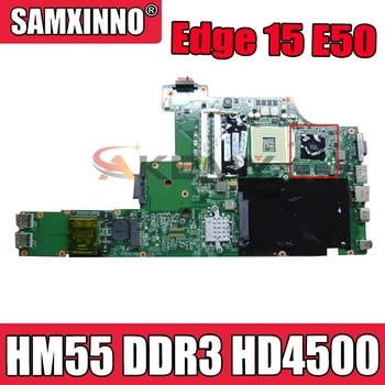Lenovo Thinkpad Edge 15 E50 nešiojamas plokštė DA0GC6MB8F0 HM55 DDR3 GPU HD4500 KAILIO 63Y2144 nemokamai CPU buvo testuotas