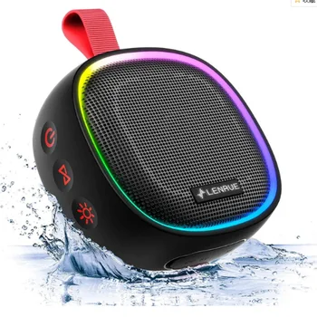LEnRuE LanYue Lauko Portable Bluetooth Speaker TWS linksmas nukrypimus vonios kambarys IPX7 atsparus Vandeniui RGB Šviesos belaidžio garso