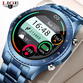 LIGE 2021 Naujas Smart Watch Vyrai 
