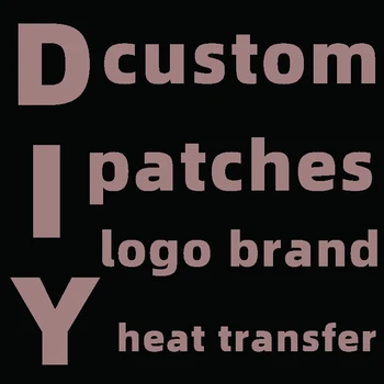 Logotipas Prekės ženklo Pleistras Geležies-perdavimo Drabužių Thermoadhesive Dėmės ant ClothesStickers Užsakymą Flex Lydieji Aplikacijos Juostelės