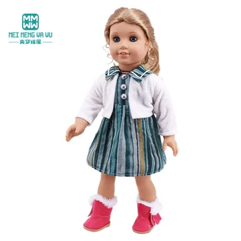 Lėlė Baby Drabužiai 18 Colių Amerikos lėlė 43 CM, Žaislų, Naujas Gimęs Kūdikis Lėlės OG Mergina Rusija 