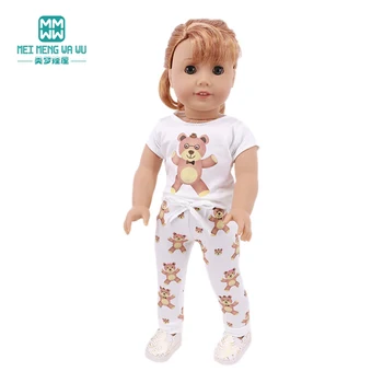 Lėlė Baby Drabužiai 18 Colių Amerikos lėlė 43 CM, Žaislų, Naujas Gimęs Kūdikis Lėlės OG Mergina Rusija 