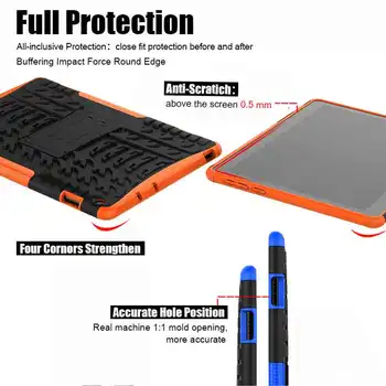 Mados Lašas Pasipriešinimo Atveju Huawei MediaPad M3 Lite 10 Tablet Case Cover
