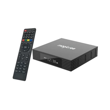 Magicsee c500 mini Amlogic S905W android tv box skaitmeninis palydovinis imtuvas: DVB-S2X/S2, DVB T2 