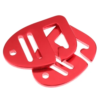 Magideal 2x Metalo G Kablys austinio diržo Sagtis, skirta Kuprinė austiniai diržai, Dirželiai 25mm Raudona