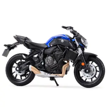Maisto 1:18 2018 Yamaha MT07 Statinio lydinio Transporto priemonių, Kolekcines, Pomėgiai Motociklo Modelį, Žaislai